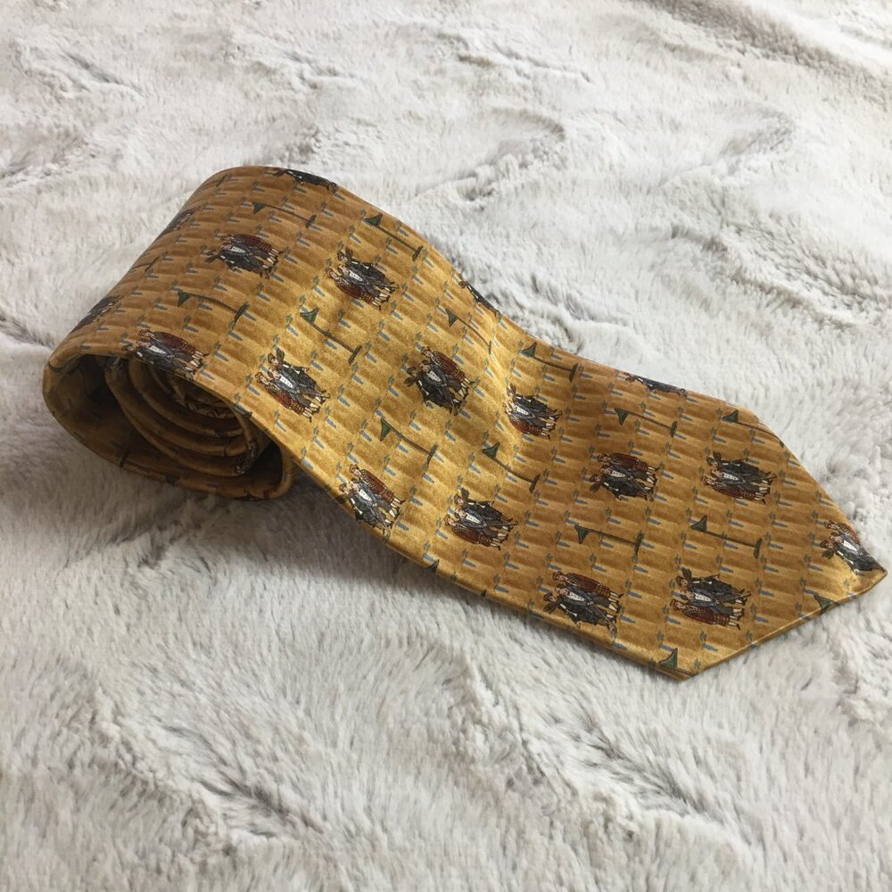 NWT Guy Buffet Golfer Tie
